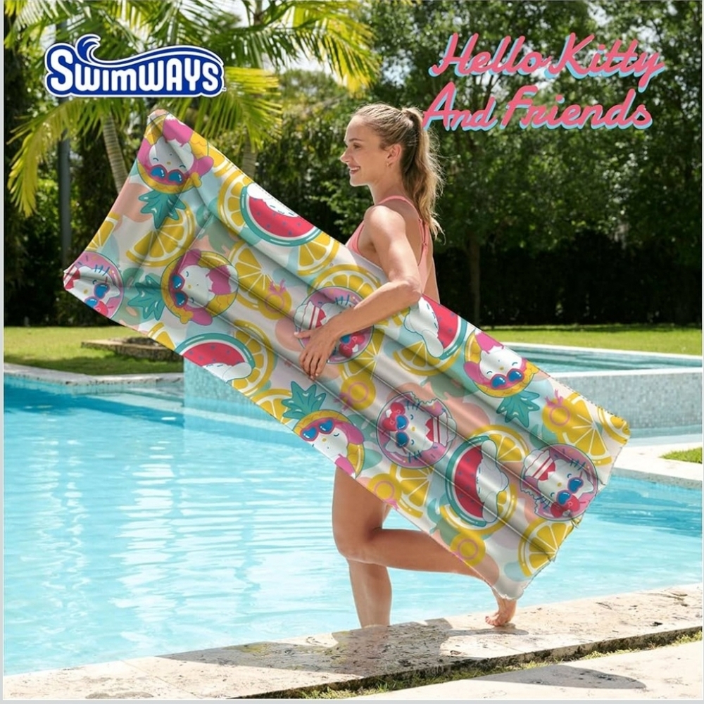 Sanrio Hello Kitty Suntanner Pool Float NEW